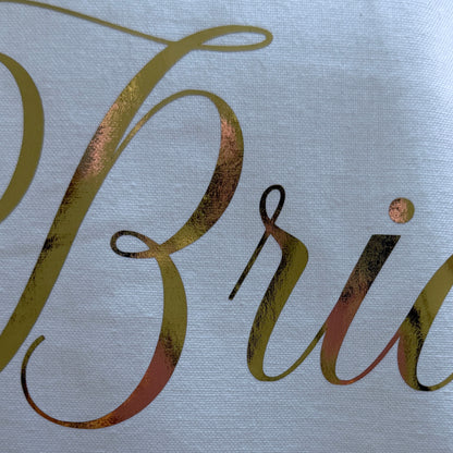 Personalised Wedding Shoes Cotton Storage Bag - Bride, Bridesmaid, Gift Idea - Protection For Wedding, Bridal Shoes